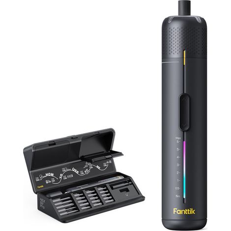 Clé visseuse fanttik s2 pro 7 réglages couple 20 embouts