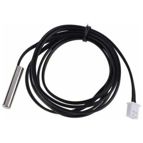 Sonde de température 1M haute précision NTC 10K / B3435 résistant à l'eau sonde de température de câble de thermistance