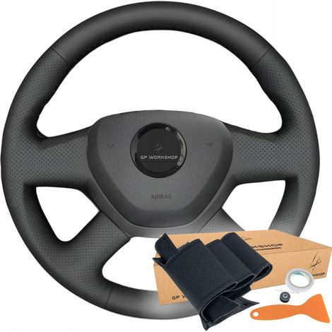 Rivestimento per volante per Skoda Octavia, Fabia, Superb Roomster, Citigo (1/5)