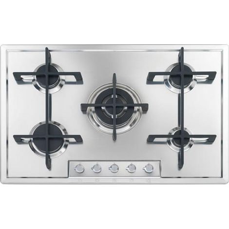 Table de cuisson à gaz encastrable Foster Veronika 5 feux en acier inoxydable