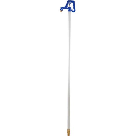 Robinets Antigel pour Jardin, 1895mm Hors-Sol, Profondeur d'Enfouissement 1219mm, Raccord G 3/4", Poignée Levier + Volant, Sans Plomb, pour Irrigation Extérieure (1/5)