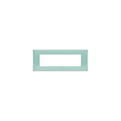 Living Light placca 7 posti, colore verde chiaro  BTIN4807VP