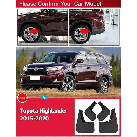 Schmutzfänger für Toyota Highlander Kluger 2015–2022/2023, Spritzschutz, Kotflügel vorne und hinten, Autozubehör – Toyota Highlander A (1/5)