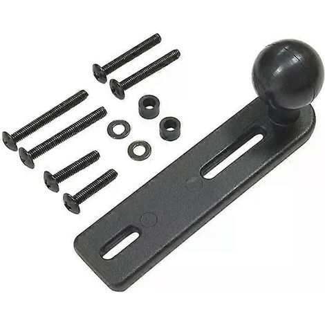 Adaptateur de fixation pour guidon de moto ou vélo avec rotule, pince de serrage et support de rétroviseur - Accessoires - JXLGV (1/4)