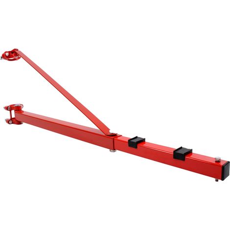 Varan Motors - HST-300-1100-A Supporto a parete, braccio rotante, stelo per paranco elettrico, 600KG, 110CM (1/3)
