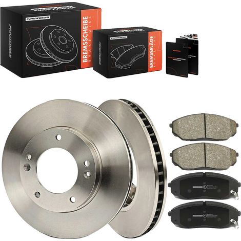 Dischi freno, diametro 301,9 mm, spessore 16,6 mm, larghezza 154,8 mm, tipo ventilato, compatibili con KIA Sorento I (1/5)