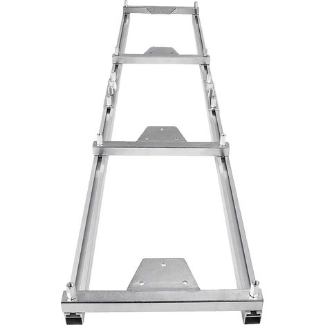 Guía para riel de motosierra, aleación de aluminio duradera, grosor de corte ajustable, color plata, 97x26x6cm (1/2)