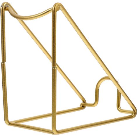 Support doré pour table, support simple en fer (1/5)