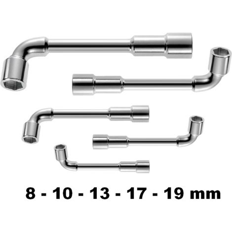 Chiavi a pipa set 5 pz