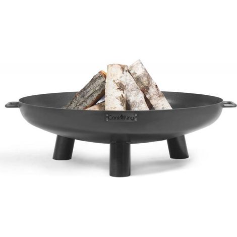 Bol à feu Bali 80cm – Acier épais 2mm – Hauteur 22cm – Largeur 88cm – Pour brûlage sécurisé bois – Utilisation barbecue et éclairage extérieur