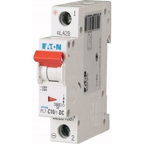 Interruttore Eaton pl7-c10 10 A 10 kA