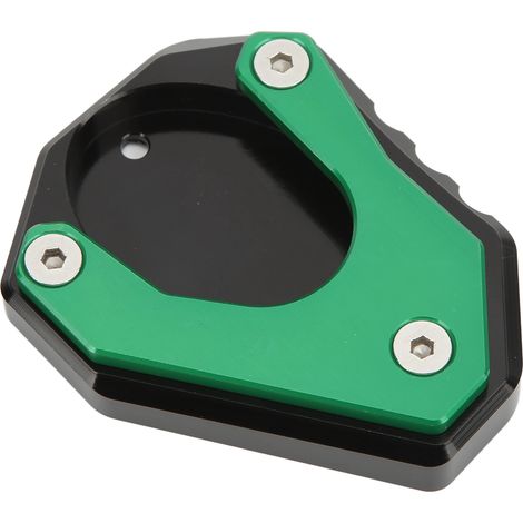 Rallonge de béquille latérale de moto en aluminium pour NINJA250 300 400 2018+ (Vert) (1/5)
