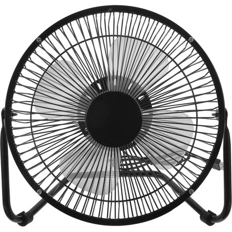 VICASKY Ventilateur USB en Métal Noir (1/5)