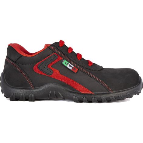 Scarpe antinfortunistiche Lewer DP1N S3 SRC-43 - Nero - 43