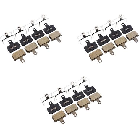 12 paires de plaquettes de frein à disque Sport EX pour vélo, compatibles avec AVID DB Elixir, SRAM LEVEL TL & T et Red Force ETap AXS. (1/5)