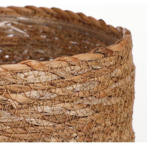 Cesta de mimbre modelo atlantic, set de 3 piezas, ø12 x 12 cm, ø14 x 14 cm, ø16 x 16 cm (1/5)