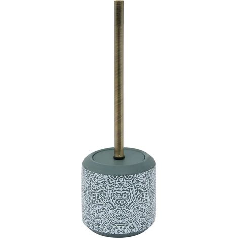 Brosse WC en Dolomite "Arboria" 36cm Vert
