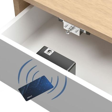 Verstecktes Möbelschloss zum Selberbauen, elektronisches Kleiderschrankschloss für Holzschränke, Spinde, Schubladen, Kleiderschrankschloss (1/4)