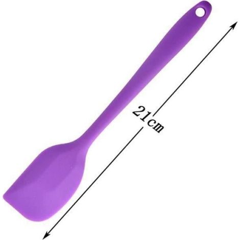 Grattoir À Beurre - Spatule En Silicone Antiadhésif Pour Crème De Cuisson Chocolat Et Préparations Pâtissières - 1 Pièce