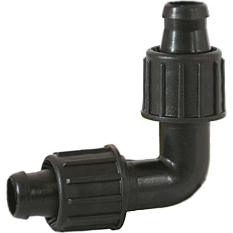 RACCORDO PER TUBO TAPE GOCCIOLANTE GOMITO mm. 16x16 100.00 pz