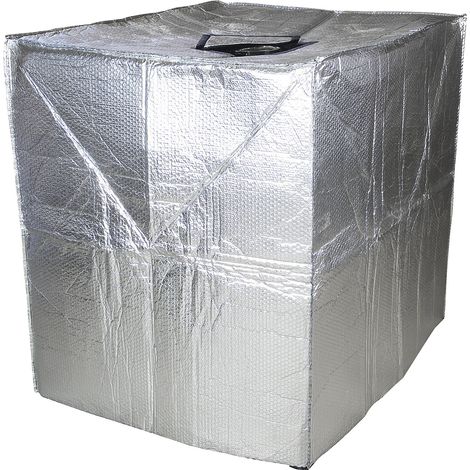 FRANKEL kaiserkraft, Enveloppe isolante IBC, en aluminium,