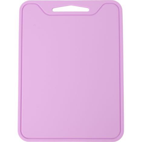 [Planche à découper] Planche de cuisine en silicone portable non-slip antiadhésive lavable machine violette [296x218x4.4mm] [316g] (1/5)