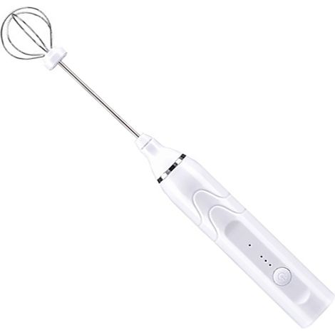 Elektrischer Handmixer mit USB-Aufladung, automatischer Eierquirl und Milchaufschäumer, großer Batteriekapazität, Milchmixer (1/5)
