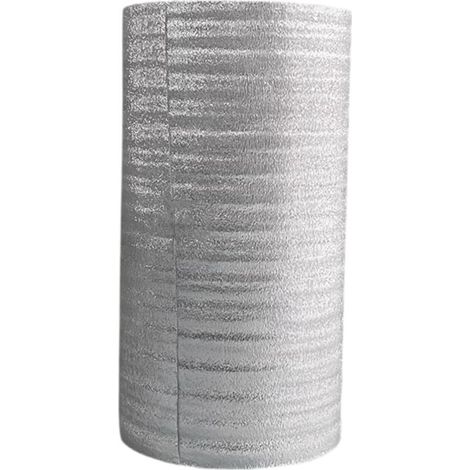 Rouleau d'isolation réfléchissant d'isolation thermique de 3 mm, feuille d'aluminium autocollante pour le transport de fruits, de, 40cmx10m