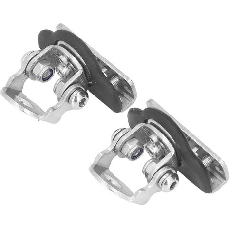 2-teilige universelle LED-Leistenhalterung – Verstellbare Montage aus Edelstahl 304 für Arbeitsleuchten