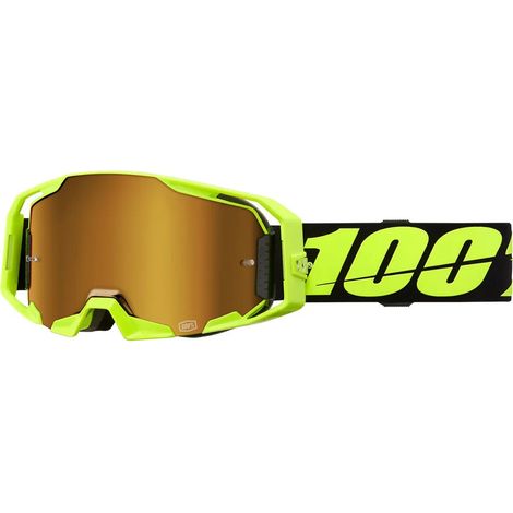 Gafas de moto 100 armatic lente ultra hd sistema cambio rápido (1/2)