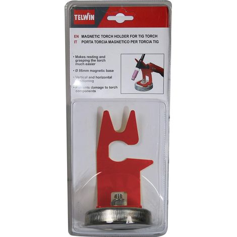 TELWIN Supporto con Base Magnetica Porta Torce di Saldatura TIG