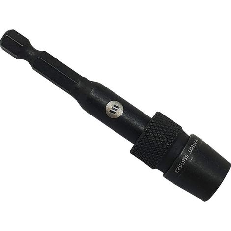 ForgeFix ForgeFast Quick-Release Impact Chuck 1/4 Inch (6.35mm) Hex Shank, 75mm Length
