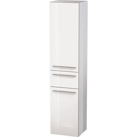 Mobile alto Duravit X-Large 1131, 2 ante in legno, 1 cassetto centrale, cerniera a destra, 400 mm, Colore (anteriore/corpo): Ciliegio del Ticino - XL1131R7373