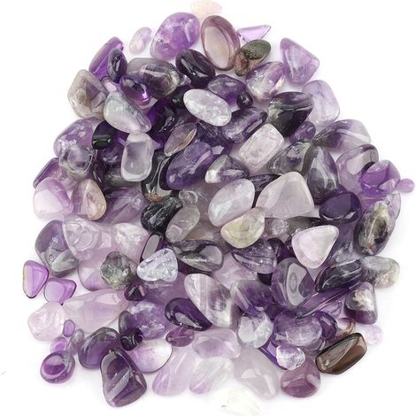 Pierres De Fluorite Naturelle Tumulées - Chips De Quartz Crushed Pour Aquarium Et Décoration - 100g