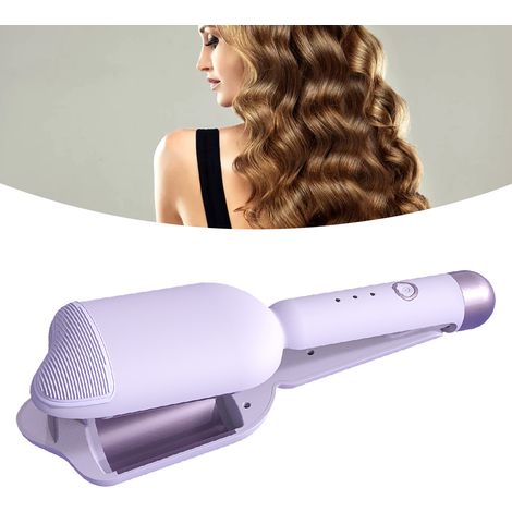 Fer à boucler œuf professionnel 3 vitesses, séchage rapide, baguette de curling violette 36mm (1/5)