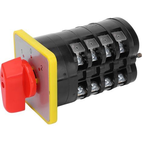 Commutateur rotatif universel, interrupteurs à came électriques à positionnement avec contacts en alliage d'argent LW5D-16D1050 / 4110-380V 16A (1/5)