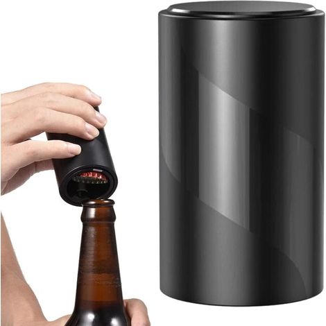 Ouvre-Bière Magnétique Automatique Ouvre-Bouteille Push-Pull Décapsuleur Accessoires De Cuisine Automatique pour Maison, Bar, Restaurant (1/3)