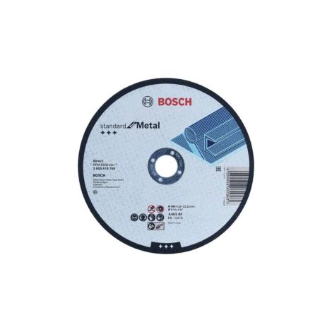 Bosch Standard for Metal pour disque a tronconner droit, 180 mm, 22,23 mm - 2608619769