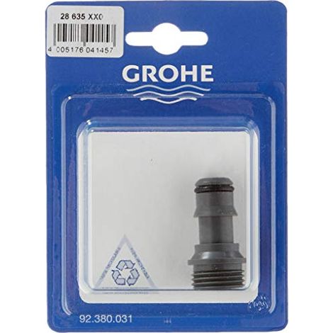 GROHE Raccordo per manopola doccia Relexa 28635 grigio scuro, 28635XX0 (1/4)
