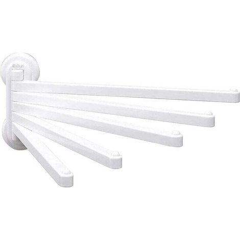 Handtuchhalter, klappbares Badezimmerregal, Wandhandtuchhalter, bohrfreie Montage, Wandregal für Badezimmer (1/3)