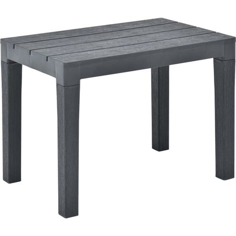 Maison Exclusive - Panchine da Giardino 2 pz Antracite in Plastica