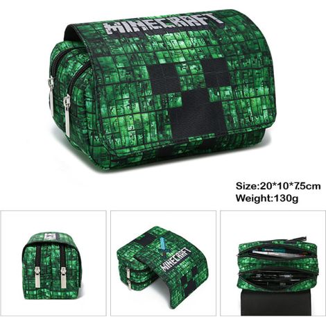 Étable Minecraft à deux étages, grande capacité de rangement, coffre de ferme spacieux pour collection de blocs(2) (1/5)
