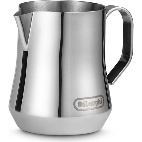 Jarra para espumar leche de acero inoxidable DeLonghi de 350 ml - 5513282201 (1/2)