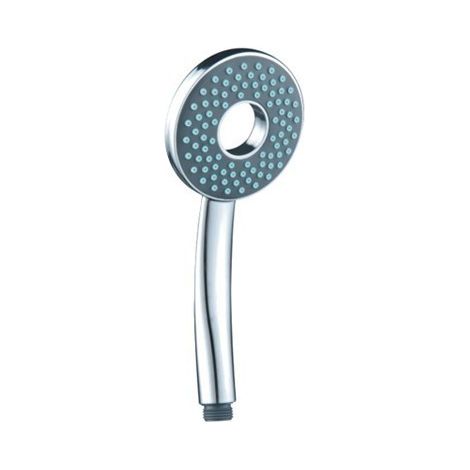 Bagnoclic – Douchette à main chromée anticalcaire – Design rond moderne – Jet ajustable – Facile à nettoyer – Salle de bains élégante (1/3)