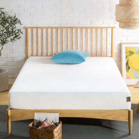 Zinus Essential Materasso 160x190 cm - 20 cm di altezza - Materasso in memory foam al tè verde - Certificato OEKO-TEX (1/5)
