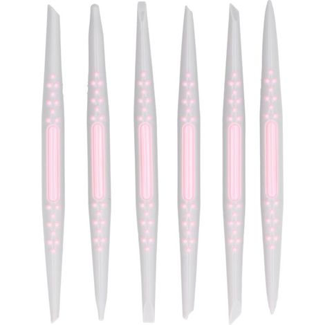 01 Stylo de Gravure de Fondant, kit de décoration de gâteau sûr avec 6 pièces pour Boulanger pour pâte à Sucre (Gomme fondante) pâte de pétale (1/5)