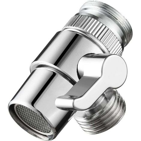 Umstellventil aus Edelstahl für Küchen- oder Badezimmerarmaturen. Ersatzteilnummer: SBA021 (1/5)