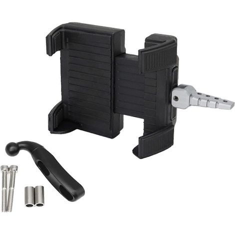 Support de navigation GPS réglable et durable pour motos Gold Wing (modèles 2018-2022), support de téléphone, noir, chargeur non inclus. (1/5)