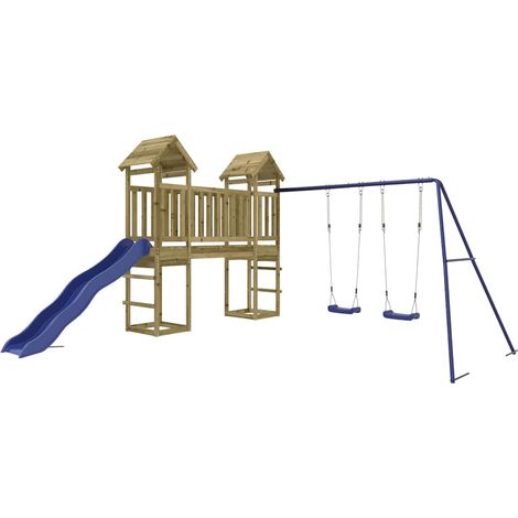 Maison Exclusive - Spielturm Imprägniertes Kiefernholz (1/5)