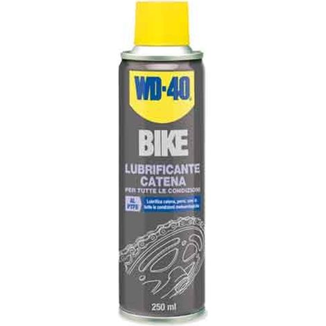 LUBRIFICANTE CATENA PER BICI 'WD-40' 250 ml - per tutte le condizioni